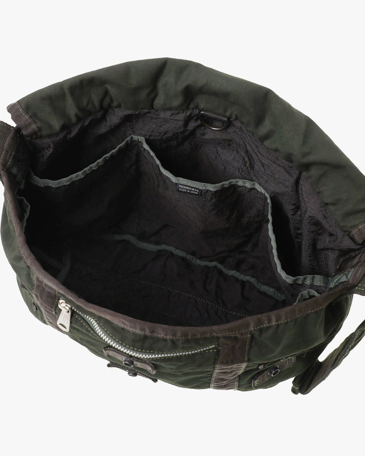 Porter-Yoshida & Co. Crag Messenger Bag (M) - Olive