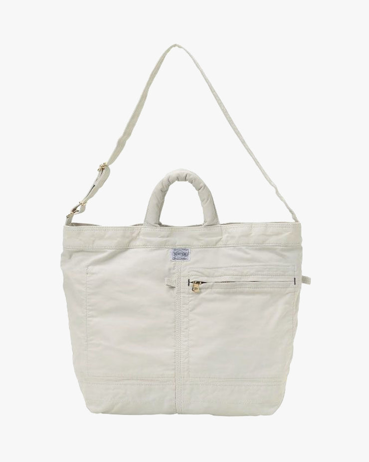 Porter-Yoshida & Co. Mile 2-Way Tote Bag (S) - White