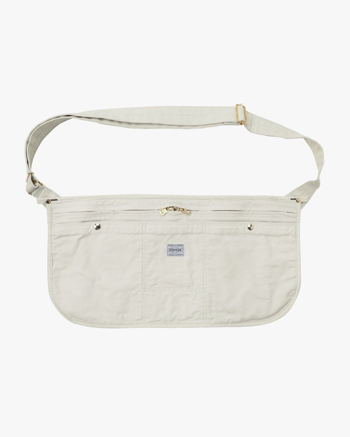 Porter-Yoshida & Co. Mile Work Apron Bag - White | Porter-Yoshida & Co. Bags | JEANSTORE