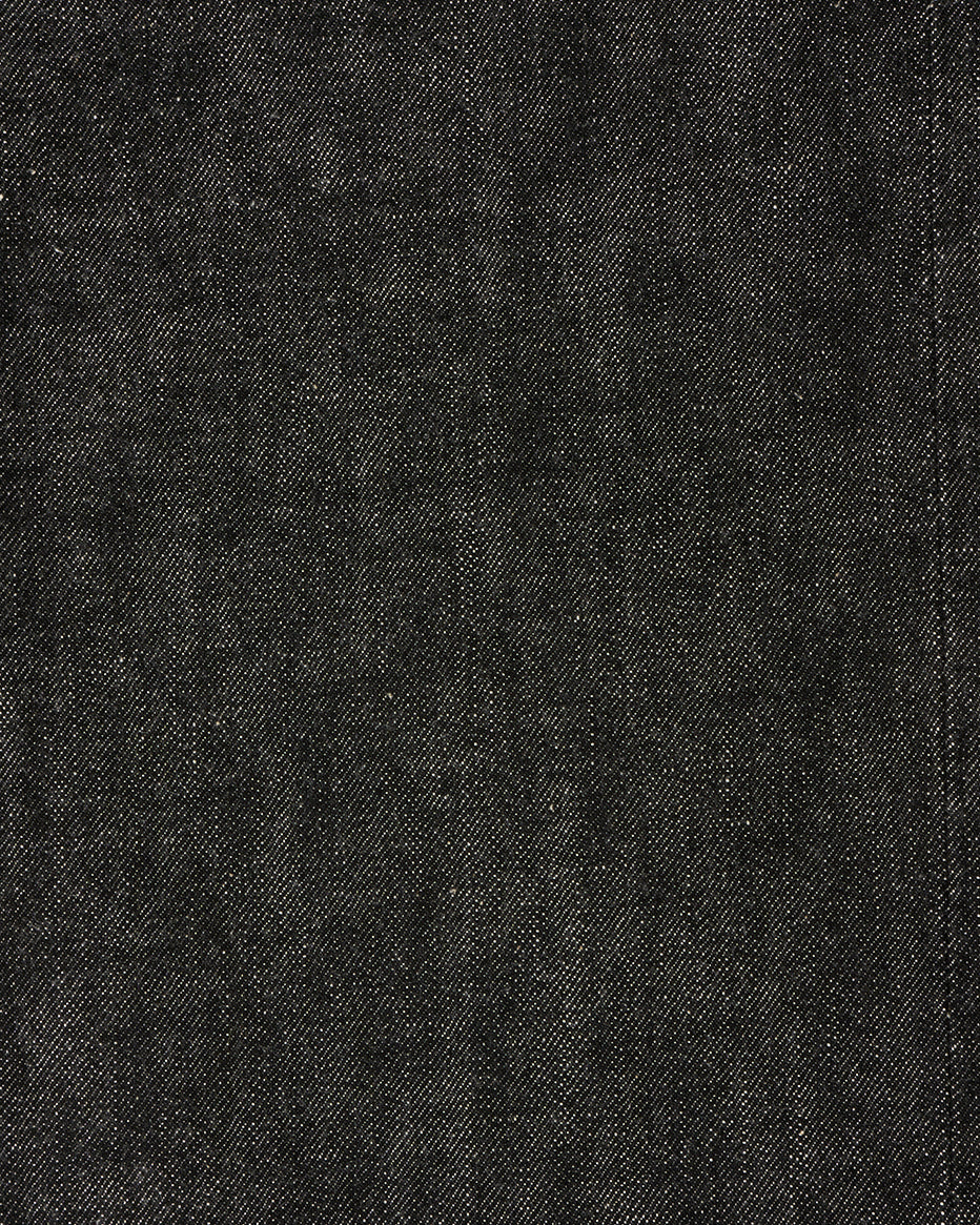 Fullcount 1101BK 13.7oz Selvedge Straight Fit Mens Jeans - Black Onewash | Fullcount Jeans | JEANSTORE