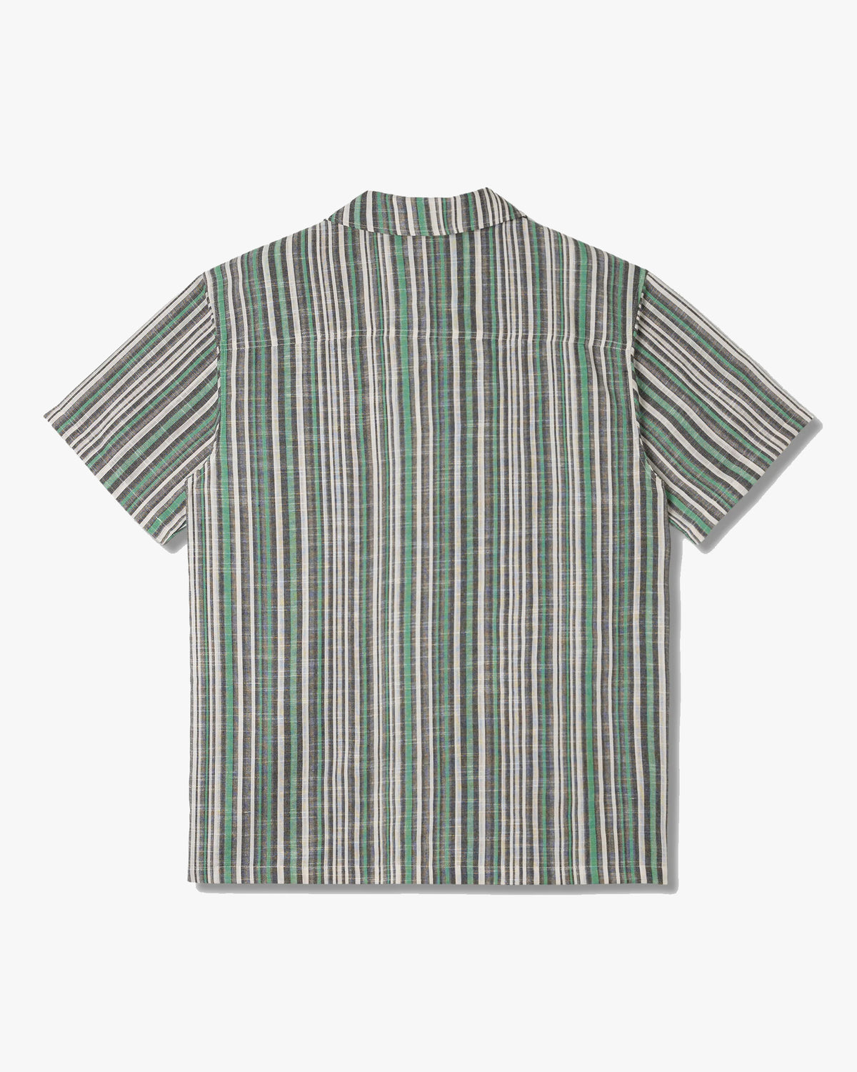 Stan Ray S/S Tour Shirt - Black / Green Stripe