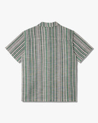 Stan Ray S/S Tour Shirt - Black / Green Stripe