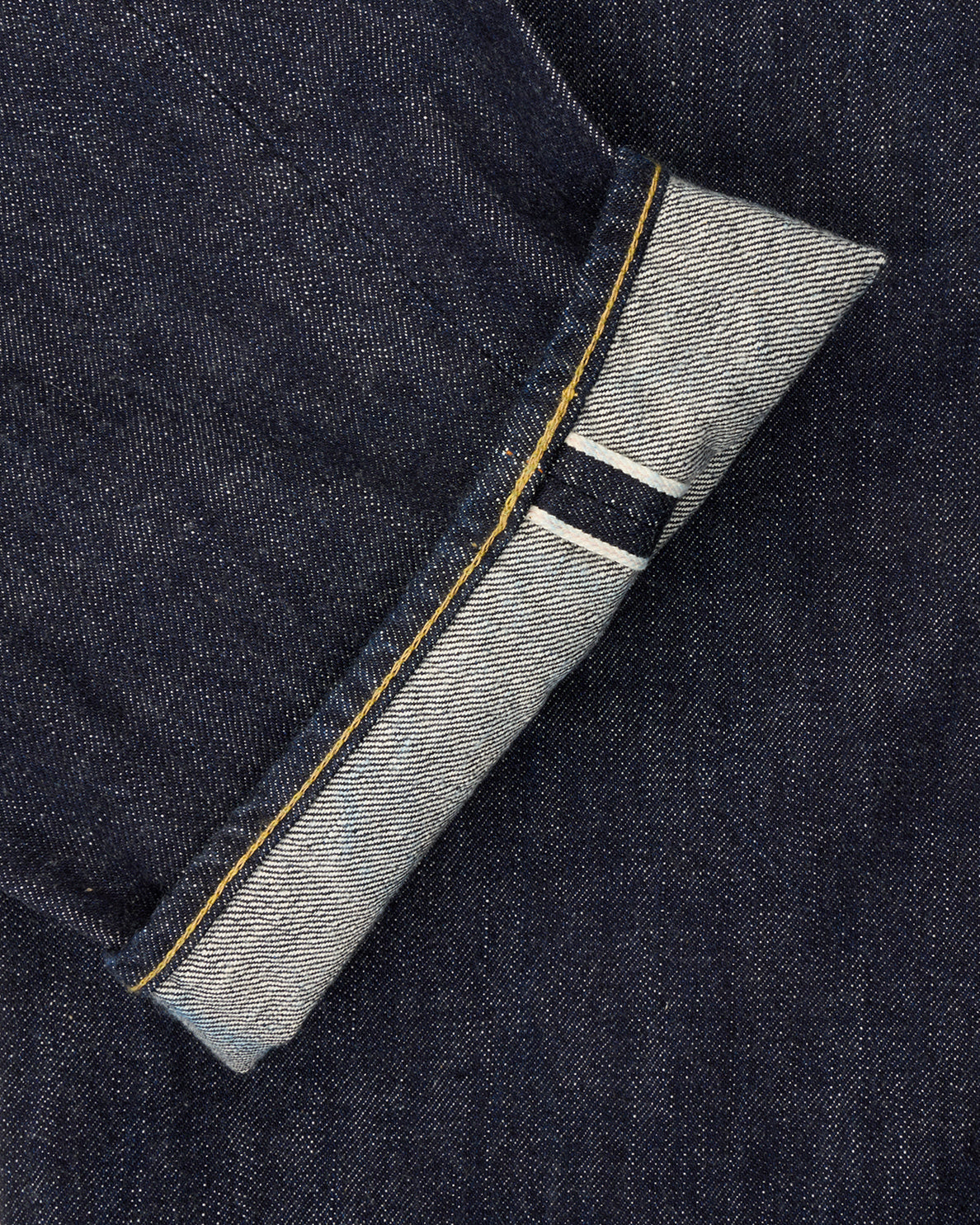 Fullcount 1108W 13.7oz Selvedge Slim Straight Mens Jeans - Indigo Onewash | Fullcount Jeans | JEANSTORE