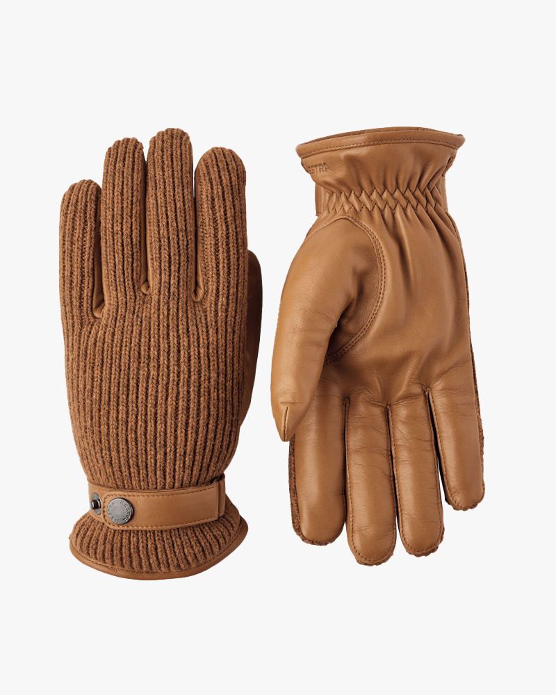 Hestra Christopher Leather & Wool Gloves - Cork | Hestra Gloves | JEANSTORE