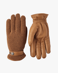 Hestra Christopher Leather & Wool Gloves - Cork | Hestra Gloves | JEANSTORE