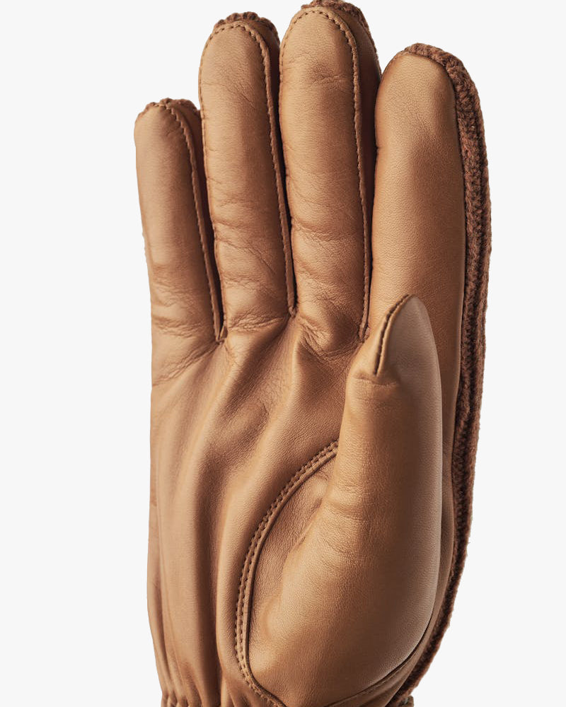 Hestra Christopher Leather & Wool Gloves - Cork | Hestra Gloves | JEANSTORE