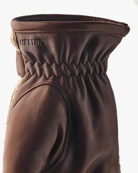 Hestra Christopher Leather & Wool Gloves - Light Brown