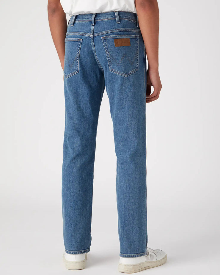 Wrangler Texas Stretch Authentic Straight Mens Jeans - The Gambler