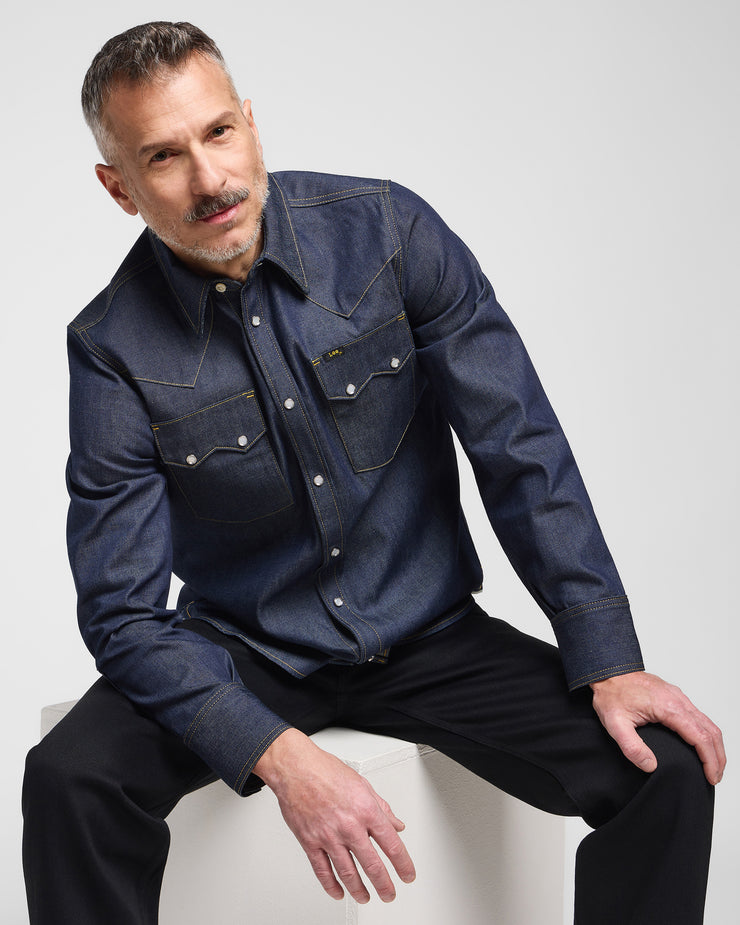 Lee 101 Selvedge Denim 50's Western Shirt - Dry