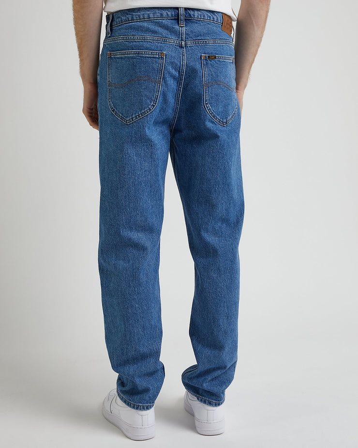 Lee Oscar Relaxed Tapered Mens Jeans - Light New Hill