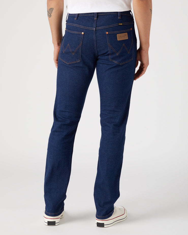 Wrangler Icons 11MWZ Western Slim Mens Jeans - Rinse