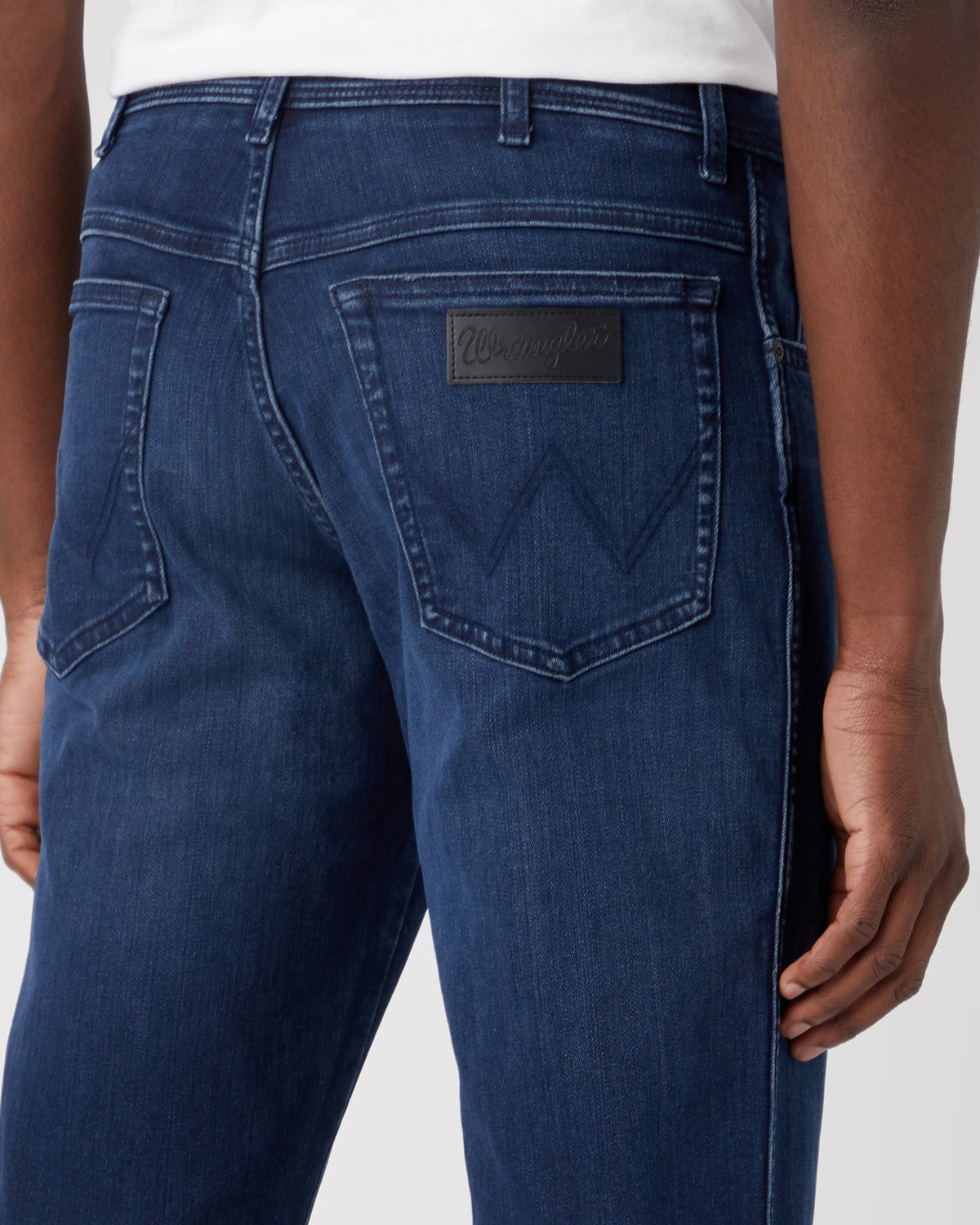 Wrangler Texas Stretch Authentic Straight Mens Jeans - Arm Strong | Wrangler Jeans | JEANSTORE