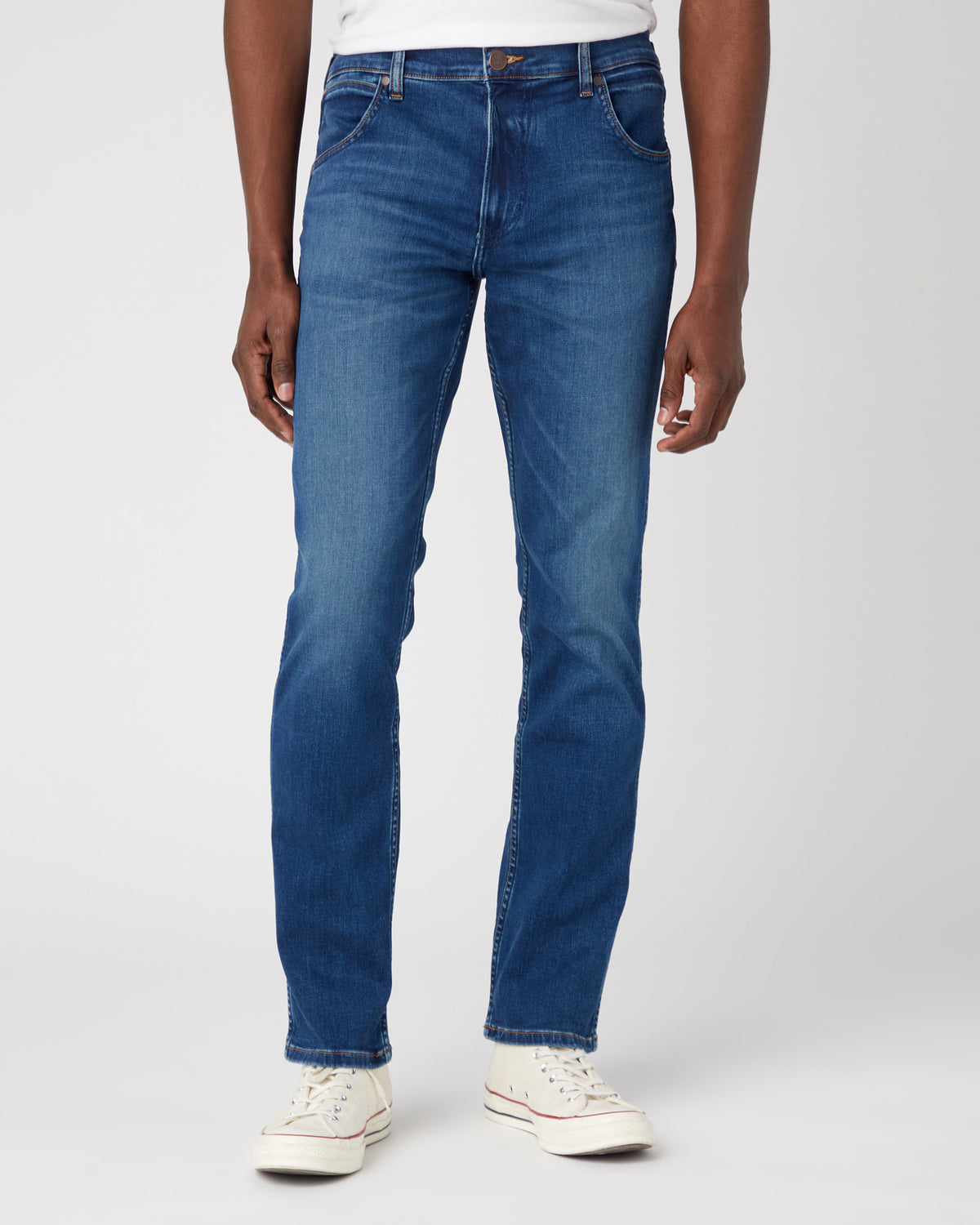 Wrangler Greensboro 'Epic Soft' Regular Fit Mens Jeans - Verve | Wrangler Jeans | JEANSTORE