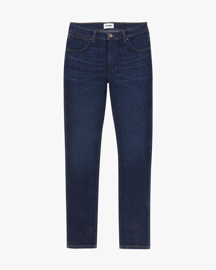 Wrangler LARSTON - Jeans Slim Fit - Blackout/grigio Denim - Foto 4