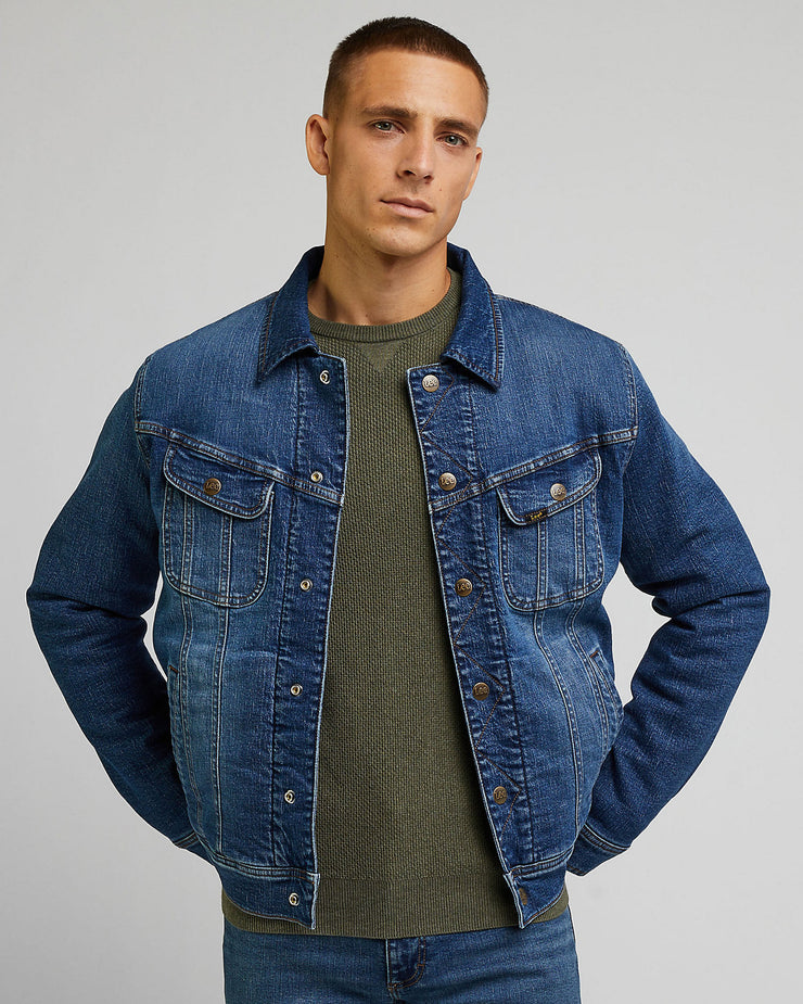 Lee Reversible Rider Denim Jacket - Mid Dark – JEANSTORE