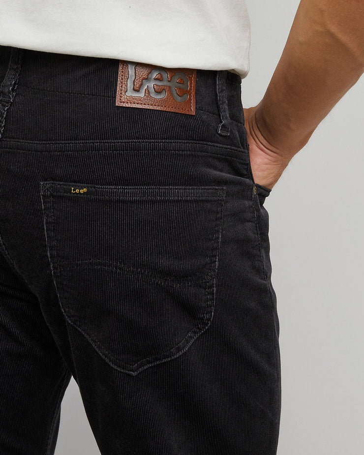 Lee Slim Fit Extreme Motion Mens Cords - MVP Charcoal