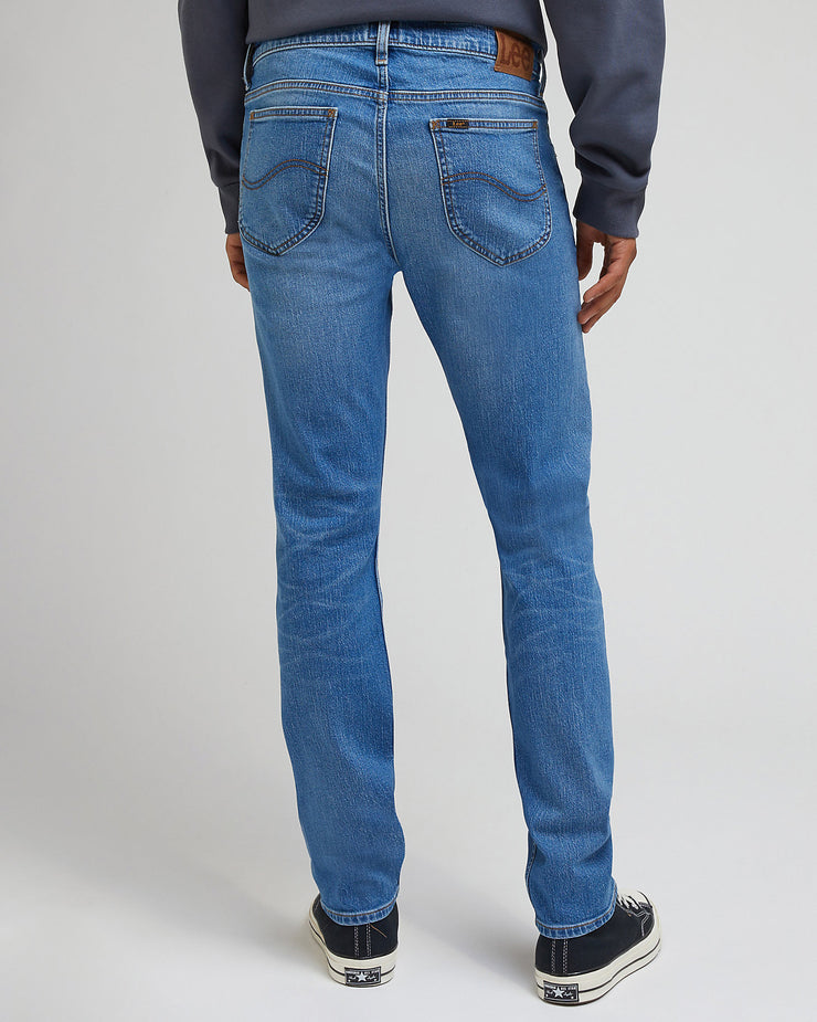 Lee Rider Slim Fit Mens Jeans - Indigo Vintage