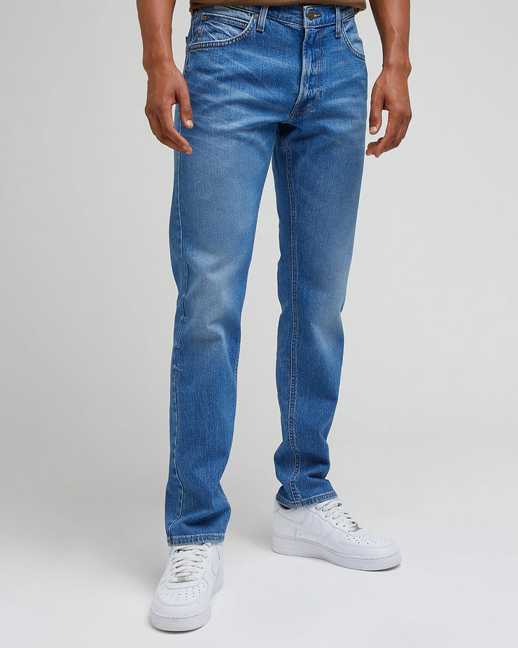 Lee Daren Zip Fly Regular Fit Mens Jeans - Indigo Vintage