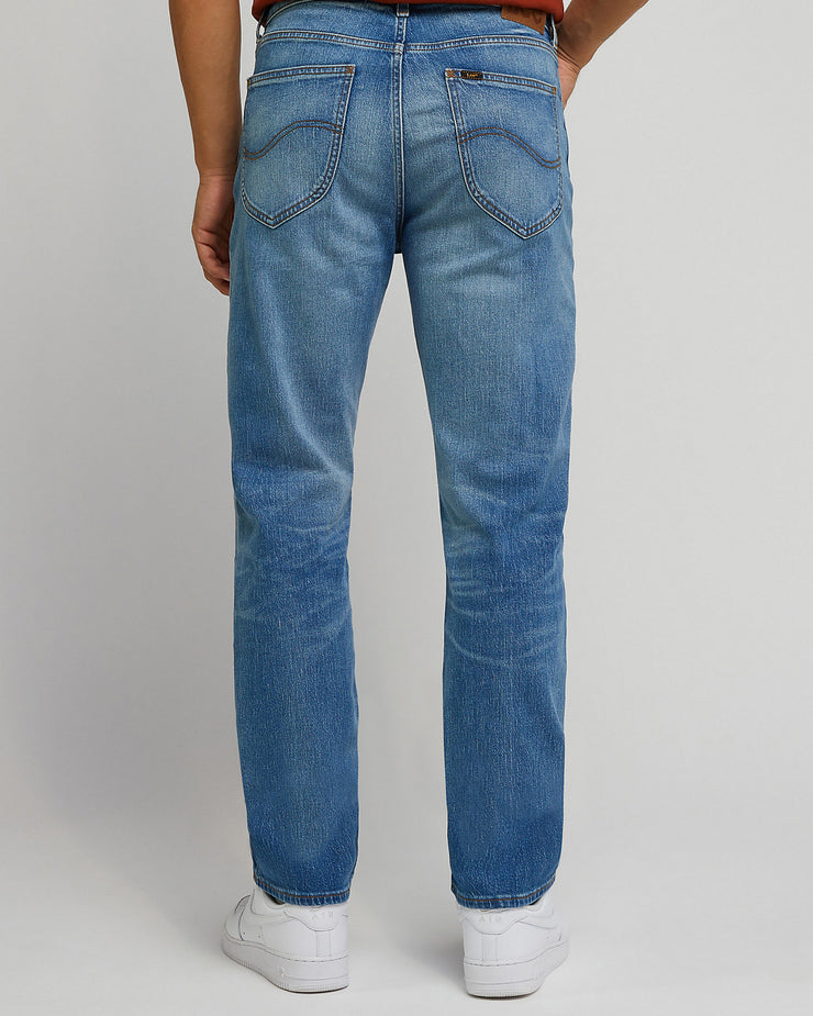 Lee West Relaxed Straight Mens Jeans - Vintage Wear