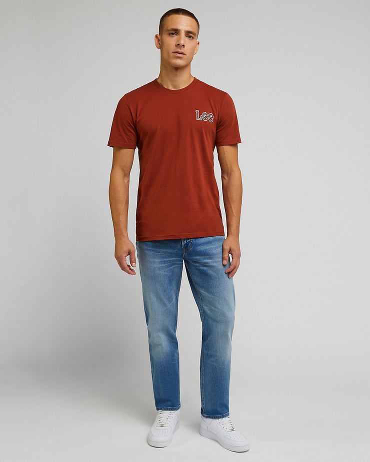 Lee West Relaxed Straight Mens Jeans - Vintage Wear