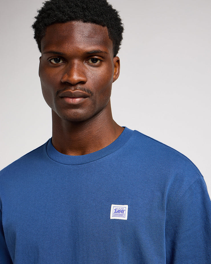 Lee Workwear Tee - Drama Blue