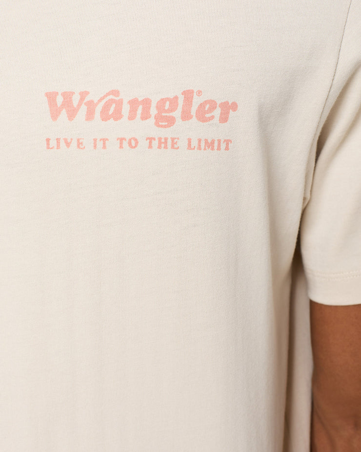 Wrangler Graphic Tee - White