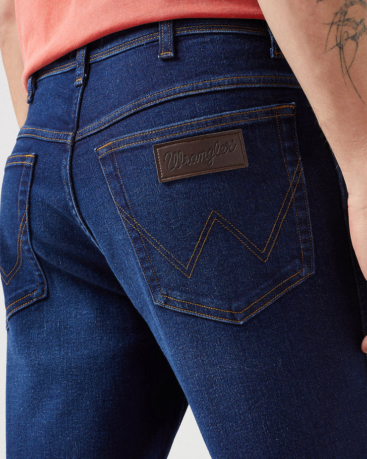 Wrangler Texas SLIM 'Epic Soft' Mens Jeans - Night Shade