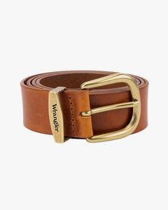Wrangler Easy Leather Belt - Cognac
