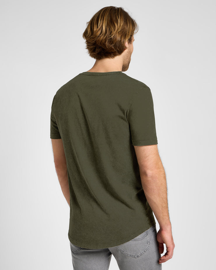 Lee Shaped Tee - Olive Night