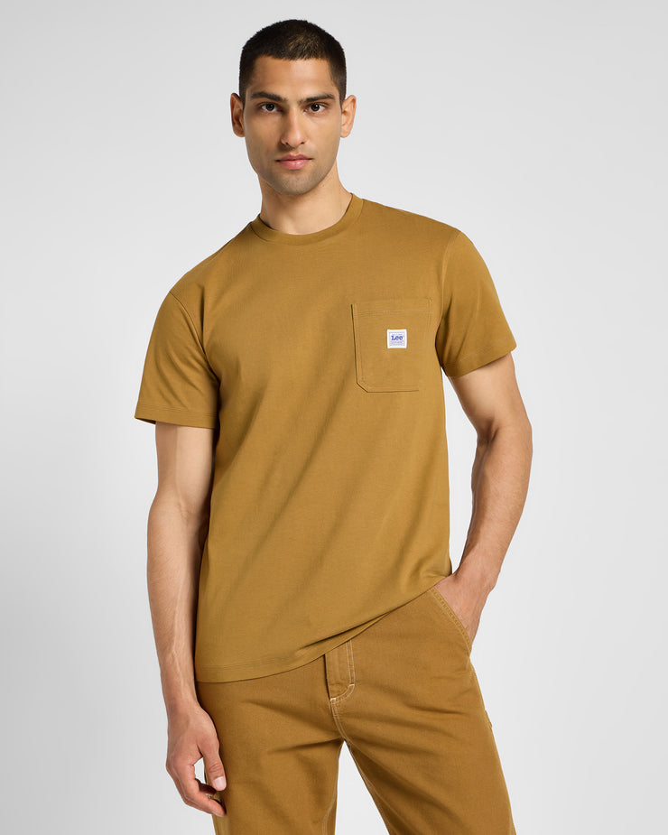 Lee Workwear Pocket Tee - Glazed Ginger