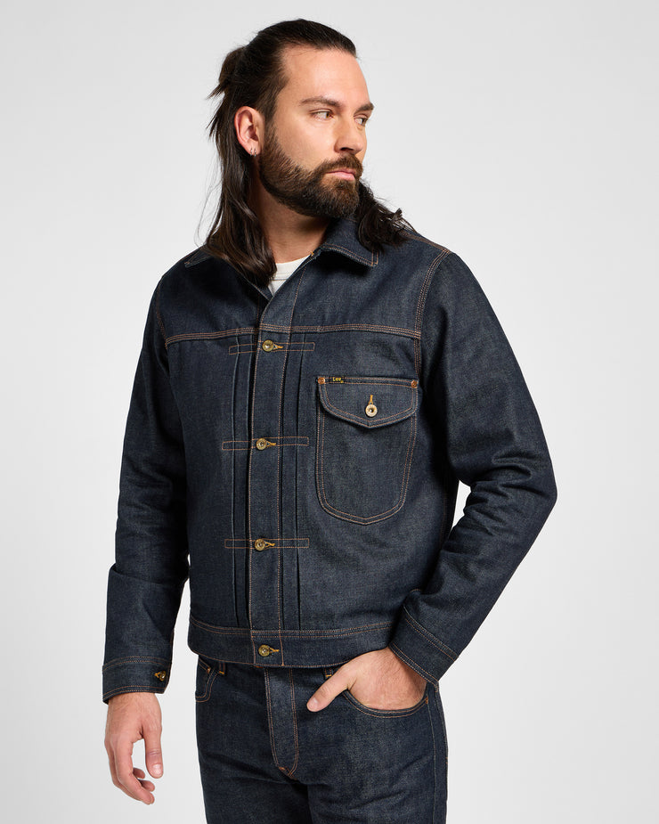 Lee 101 Selvedge Denim Lined Cowboy Jacket - Raw