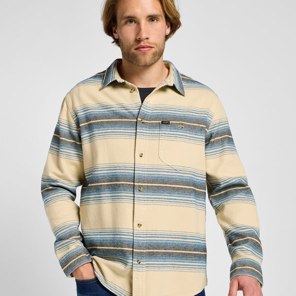 Lee Riveted Shirt - Beige | Lee Shirts | JEANSTORE