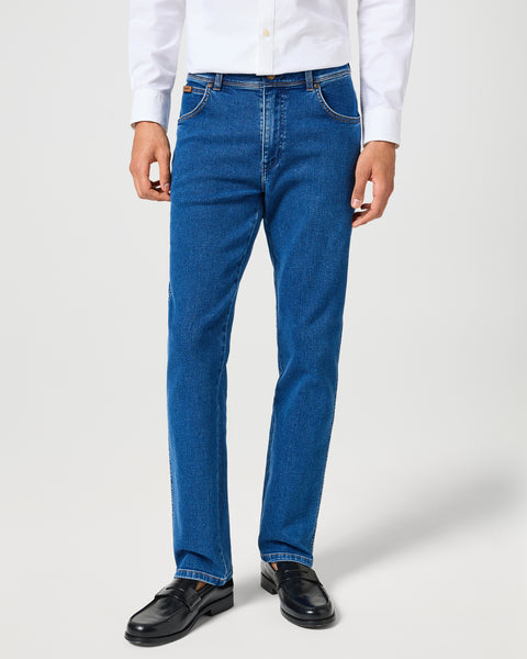 Wrangler Authentics Classic 5-Pocket Relaxed Fit Jean Jeans, Slate Flex, 40W X 36L Para Hombre