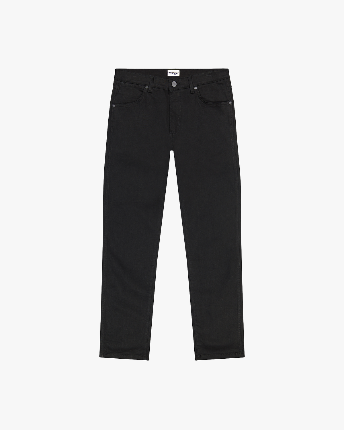 Wrangler Larston Slim Tapered Mens Jeans - Deep Ink (Black) | Wrangler Jeans | JEANSTORE