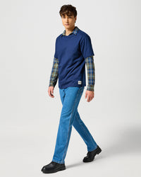 Wrangler Solid Tee - Navy | Wrangler T Shirts | JEANSTORE