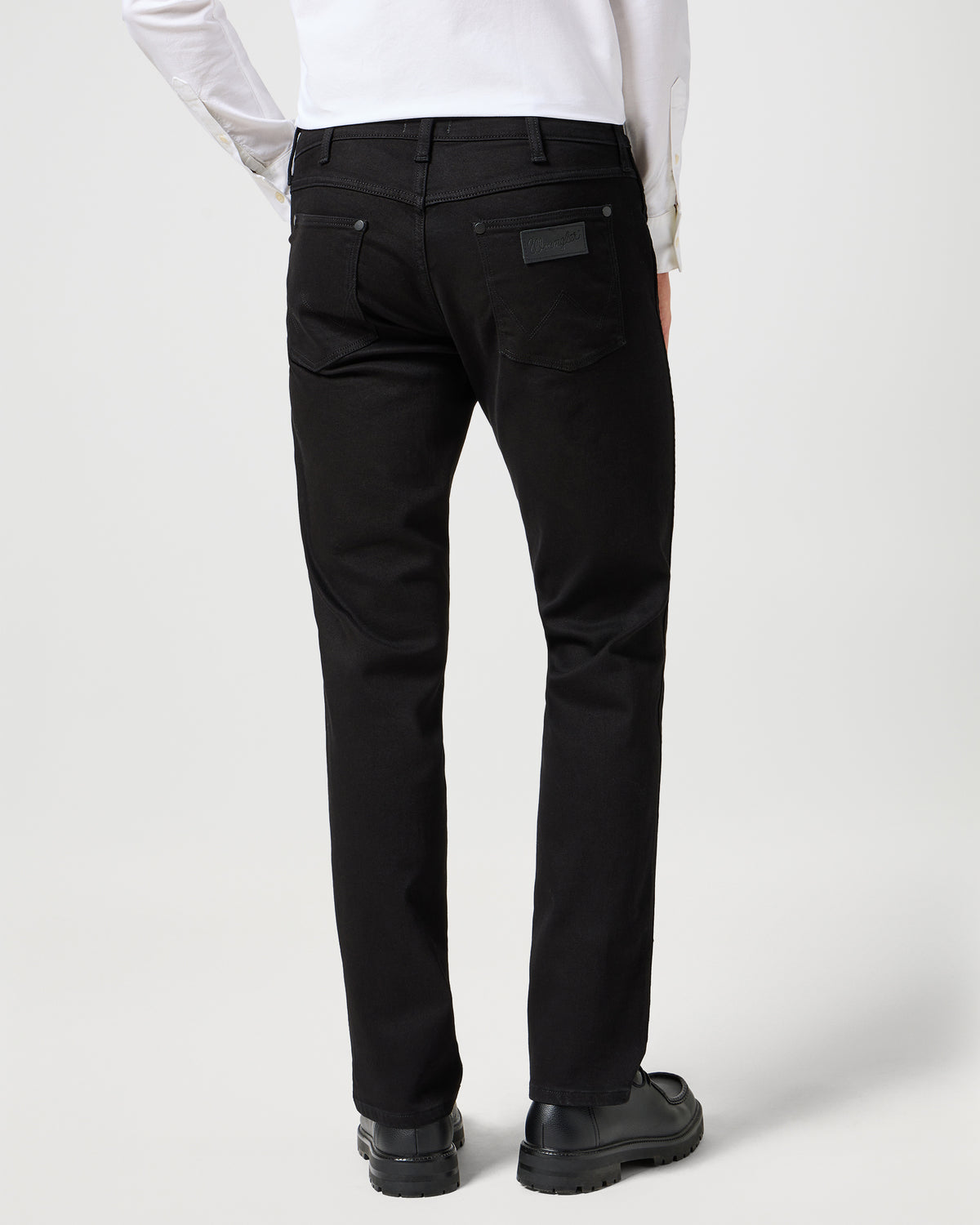 Wrangler Greensboro Regular Fit Mens Jeans - Deep Ink (Black) | Wrangler Jeans | JEANSTORE