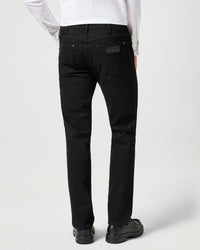 Wrangler Greensboro Regular Fit Mens Jeans - Deep Ink (Black) | Wrangler Jeans | JEANSTORE