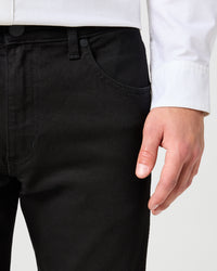 Wrangler Greensboro Regular Fit Mens Jeans - Deep Ink (Black) | Wrangler Jeans | JEANSTORE
