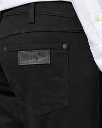 Wrangler Greensboro Regular Fit Mens Jeans - Deep Ink (Black) | Wrangler Jeans | JEANSTORE