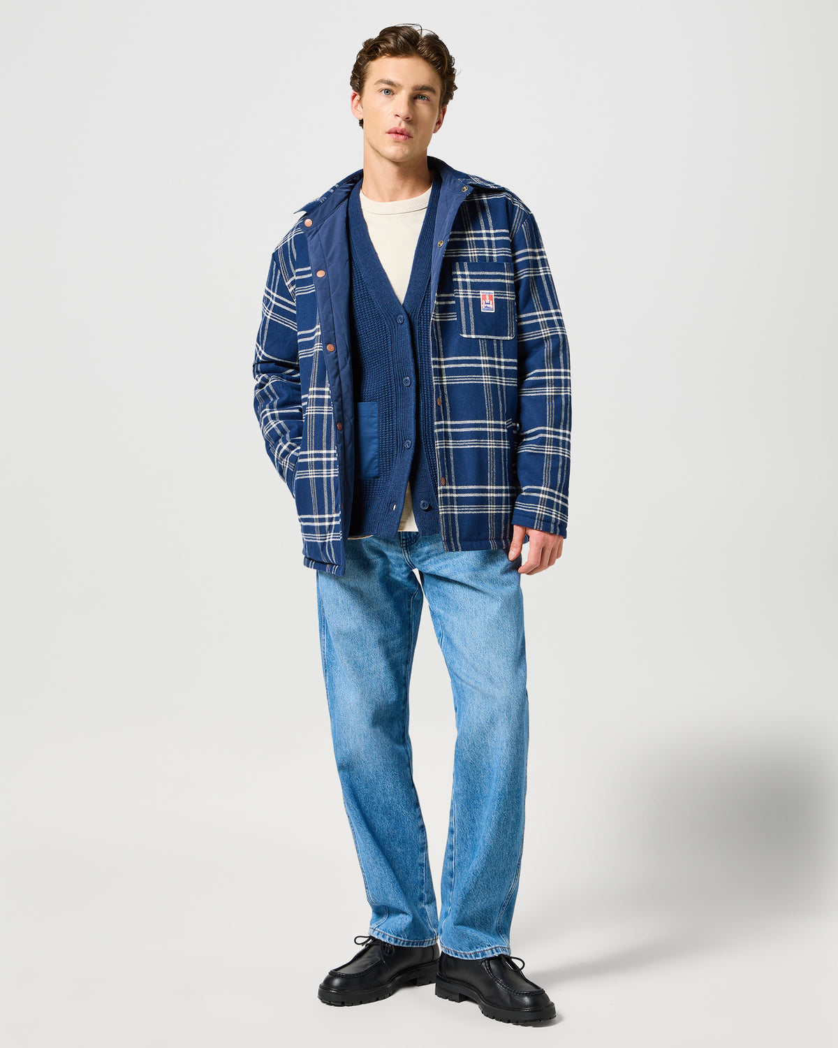 Wrangler Solid Tee - Vintage White | Wrangler T Shirts | JEANSTORE