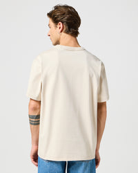 Wrangler Solid Tee - Vintage White | Wrangler T Shirts | JEANSTORE