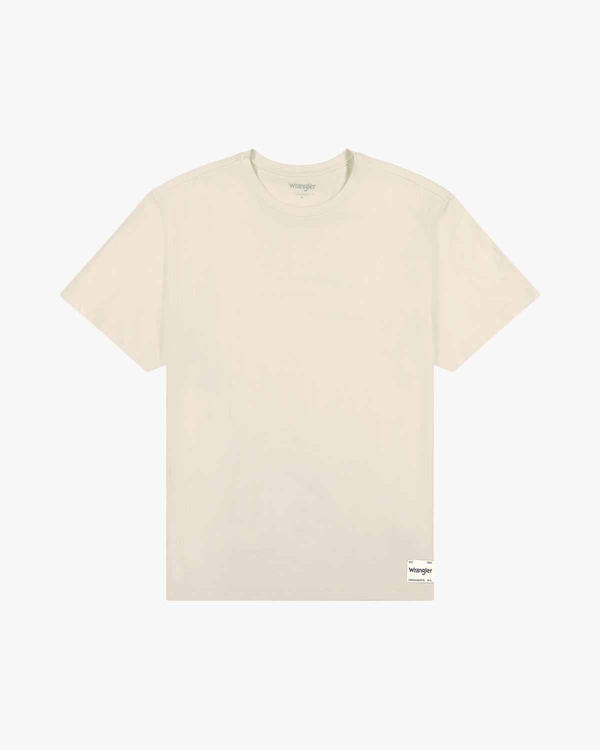 Wrangler Solid Tee - Vintage White | Wrangler T Shirts | JEANSTORE