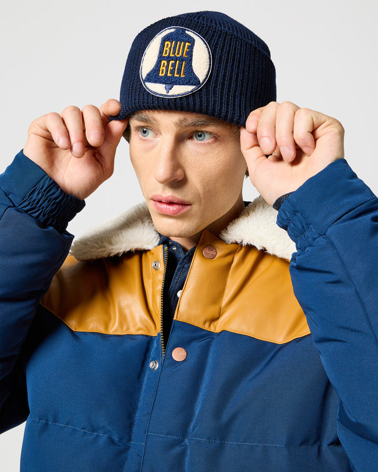 Wrangler Blue Bell Wool Beanie - Blue