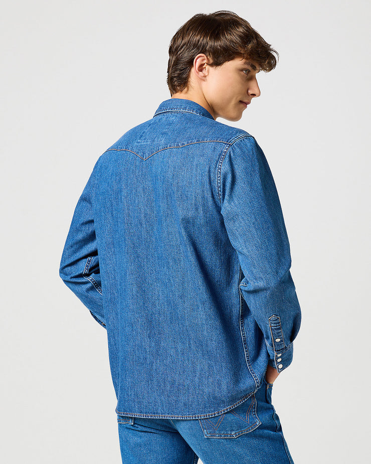 Wrangler Blue Bell 2-Pocket Denim Shirt - 2 Years | Wrangler Shirts | JEANSTORE