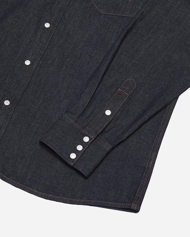 Wrangler Blue Bell 2-Pocket Denim Shirt - Rinse