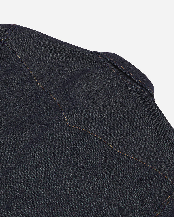 Wrangler Blue Bell 2-Pocket Denim Shirt - Rinse