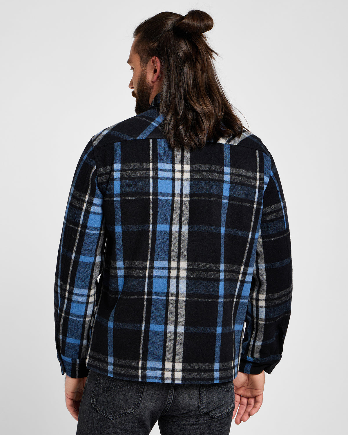 Lee 101 Wool Overshirt - Black | Lee Jackets & Coats | JEANSTORE