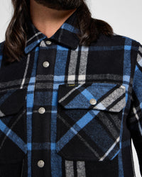 Lee 101 Wool Overshirt - Black | Lee Jackets & Coats | JEANSTORE