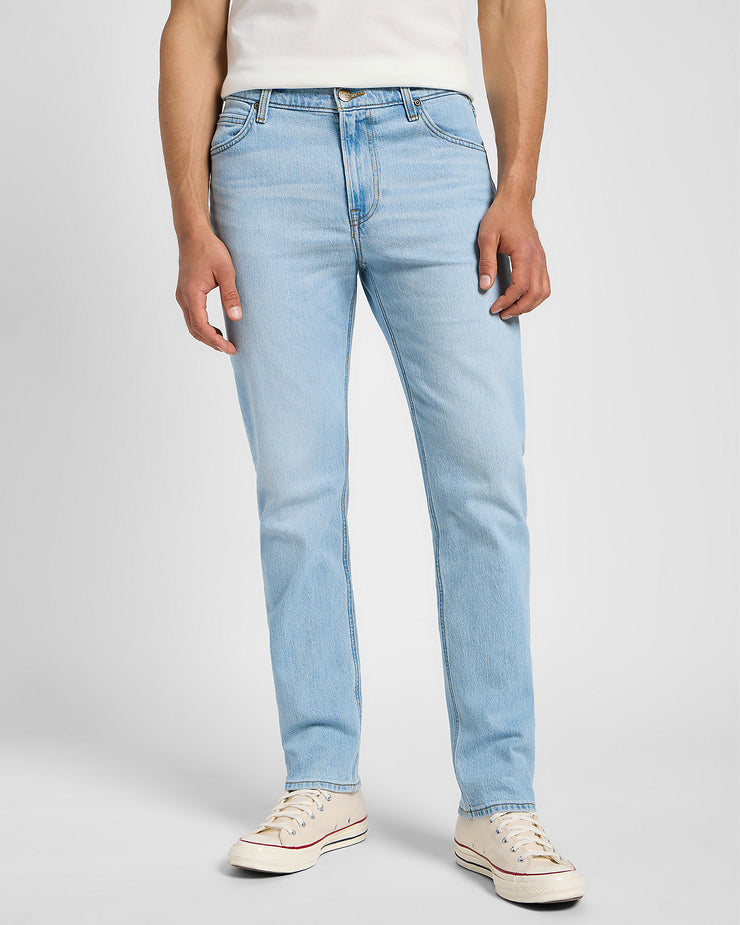 Lee West Relaxed Straight Mens Jeans - Fawn