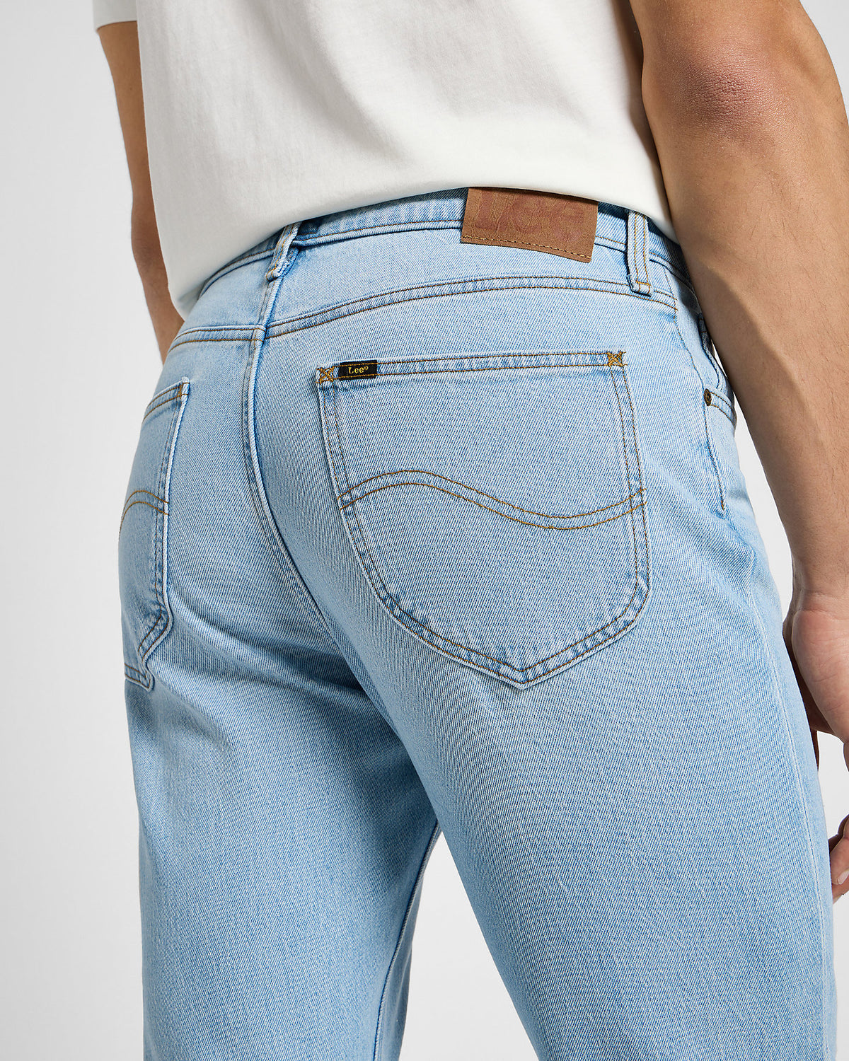 Lee West Relaxed Straight Mens Jeans - Fawn | Lee Jeans | JEANSTORE